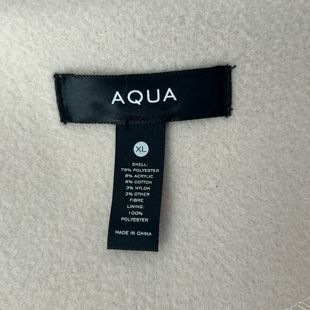 EUC Aqua Womens Shacket Ecru Size XL - Picture 3 of 5